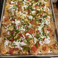 Delicious homemade nachos
